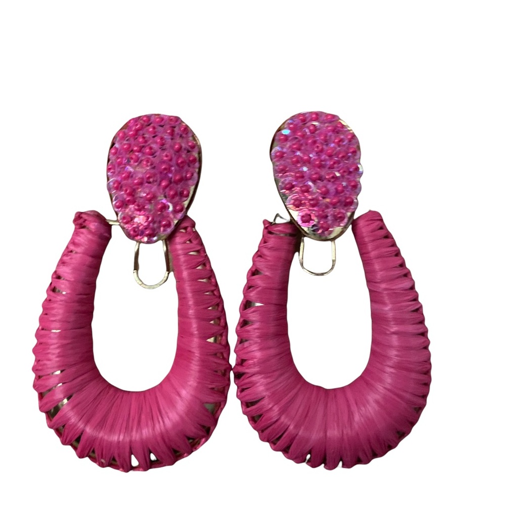 💥2/$25 Shiraleah Julie Earrings- berry